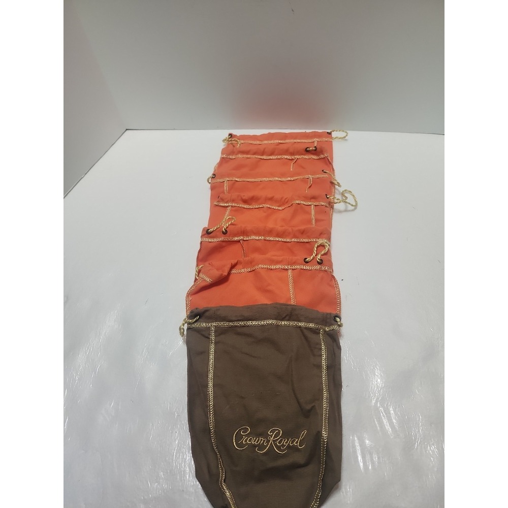 Lot Of 7 Crown Royal Bags 6‎ Peach 1 Maple Vanilla